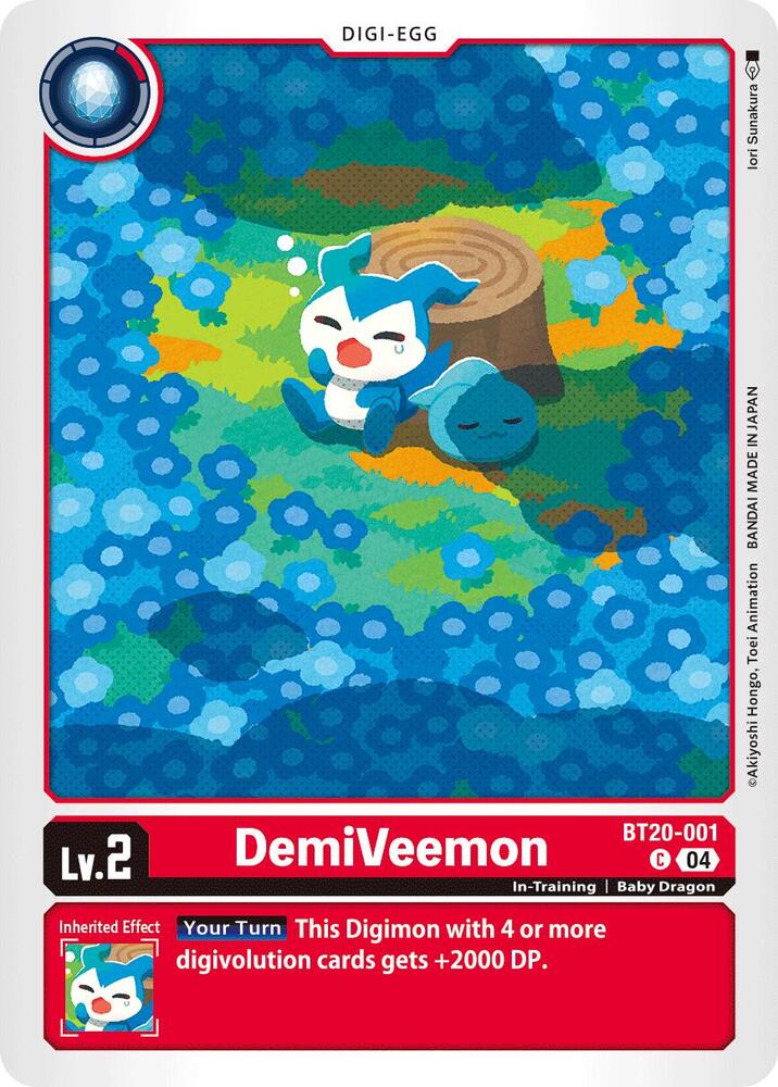 DemiVeemon BT20-001 C (Release Special Booster 2.5) 
