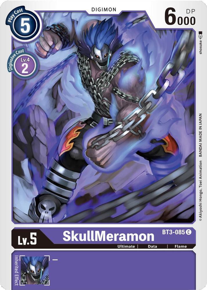 SkullMeramon BT3-085 C (Release Special Booster 1.5) 