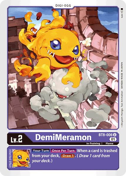 DemiMeramon BT8-006 U (New Awakening) 