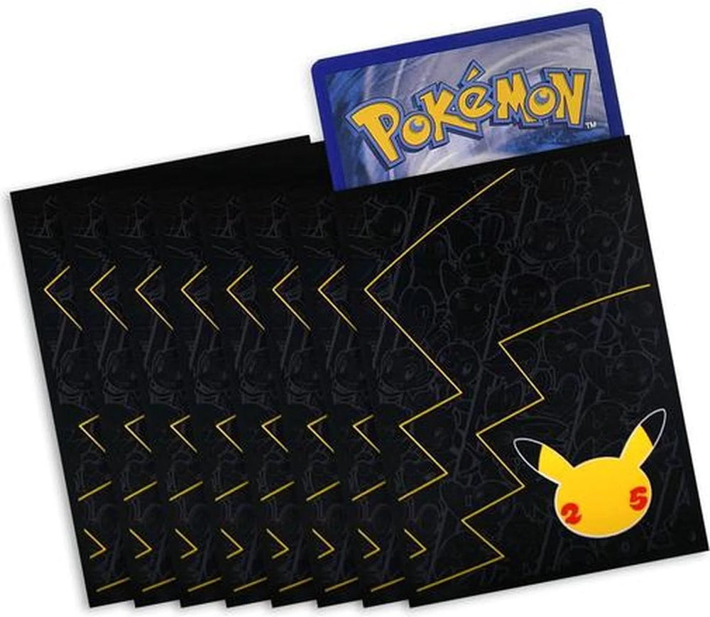 Card Sleeves - Pokemon 25th Celebration Elite Trainer Box (65 Pack)