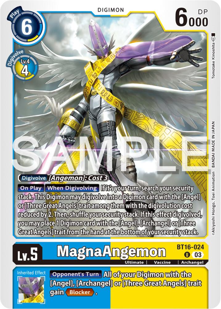 MagnaAngemon BT16-024 U (Beginning Observer) 