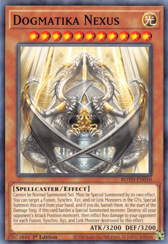 Dogmatika Nexus ROTD-EN010 (Rise of the Duelist)  - 1st Edition