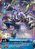 WereGarurumon Alternate Art BT7-026 SR (Next Adventure)  - Foil