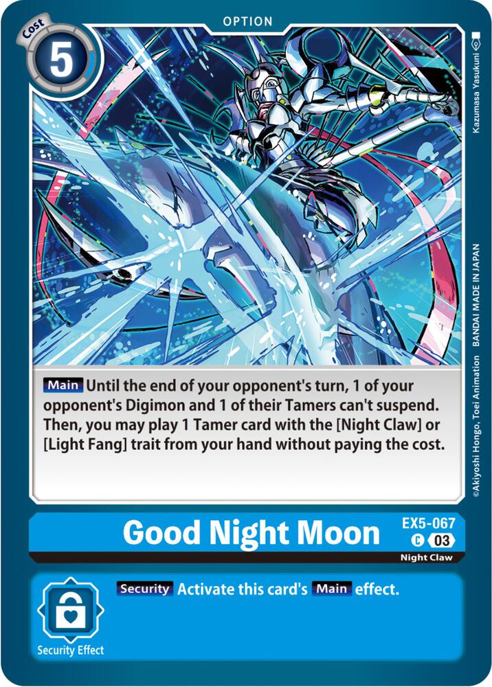 Good Night Moon EX5-067 C (Animal Colosseum) 