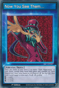 Now You See Them SBC1-ENS07 (Speed Duel: Streets of Battle City)  - 1st Edition