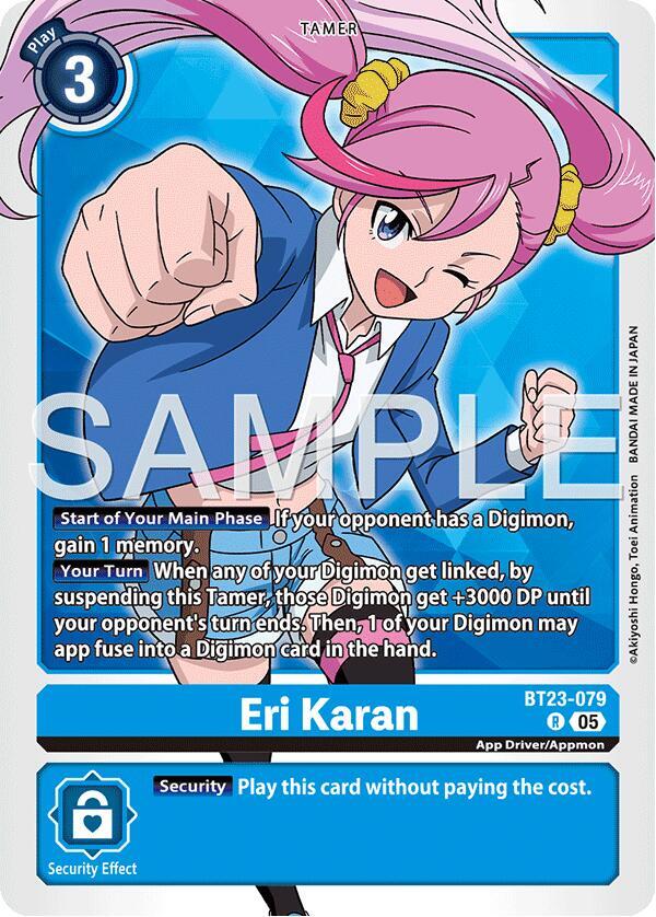 Eri Karan BT23-079 R (Hackers' Slumber)  - Foil