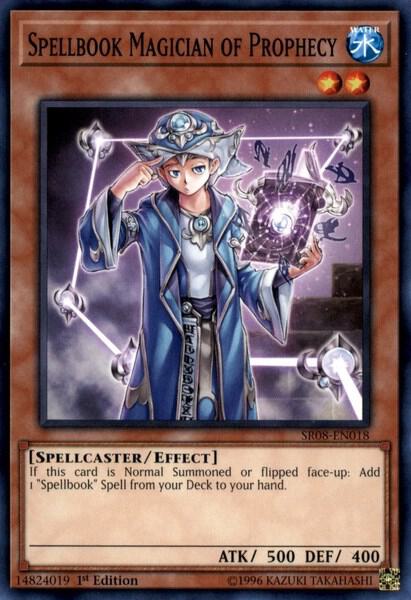 Spellbook Magician of Prophecy SR08-EN018 (Structure Deck: Order of the Spellcasters)  - 1st Edition