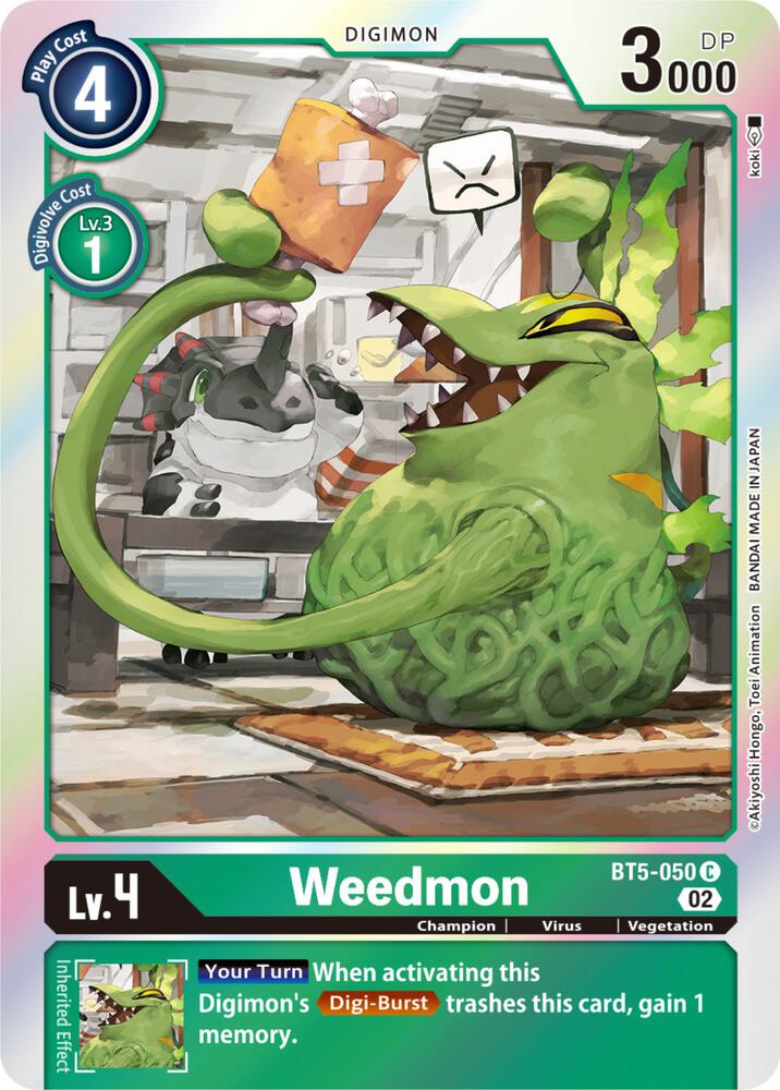 Weedmon Resurgence Booster Reprint BT5-050 C (Resurgence Booster)  - Foil