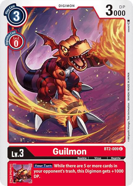 Guilmon BT2-009 C (Release Special Booster 1.0) 