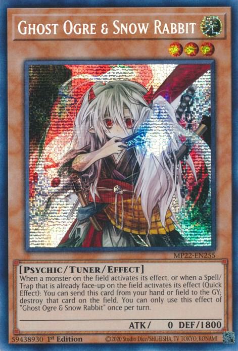 Ghost Ogre and Snow Rabbit MP22-EN255 (2022 Tin of the Pharaoh's Gods)  - 1st Edition