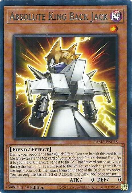 Absolute King Back Jack TAMA-EN048 (Tactical Masters)  - 1st Edition