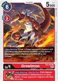 Growlmon EX2-009 C (Digital Hazard) 