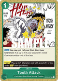 Tooth Attack OP03-037 (Pillars of Strength) 