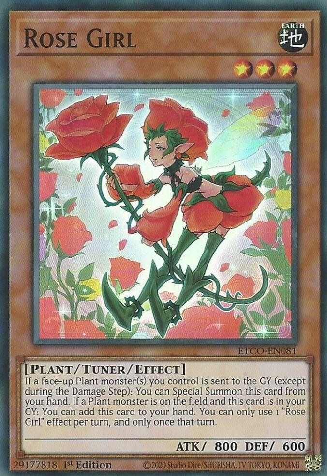 Rose Girl ETCO-EN081 (Eternity Code)  - 1st Edition