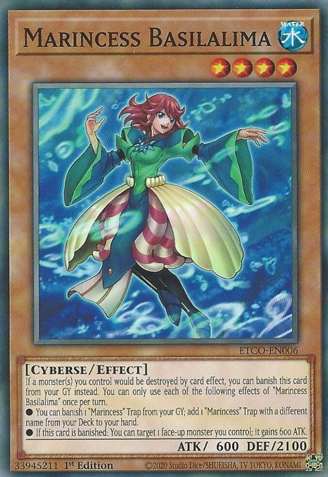 Marincess Basilalima ETCO-EN006 (Eternity Code)  - 1st Edition