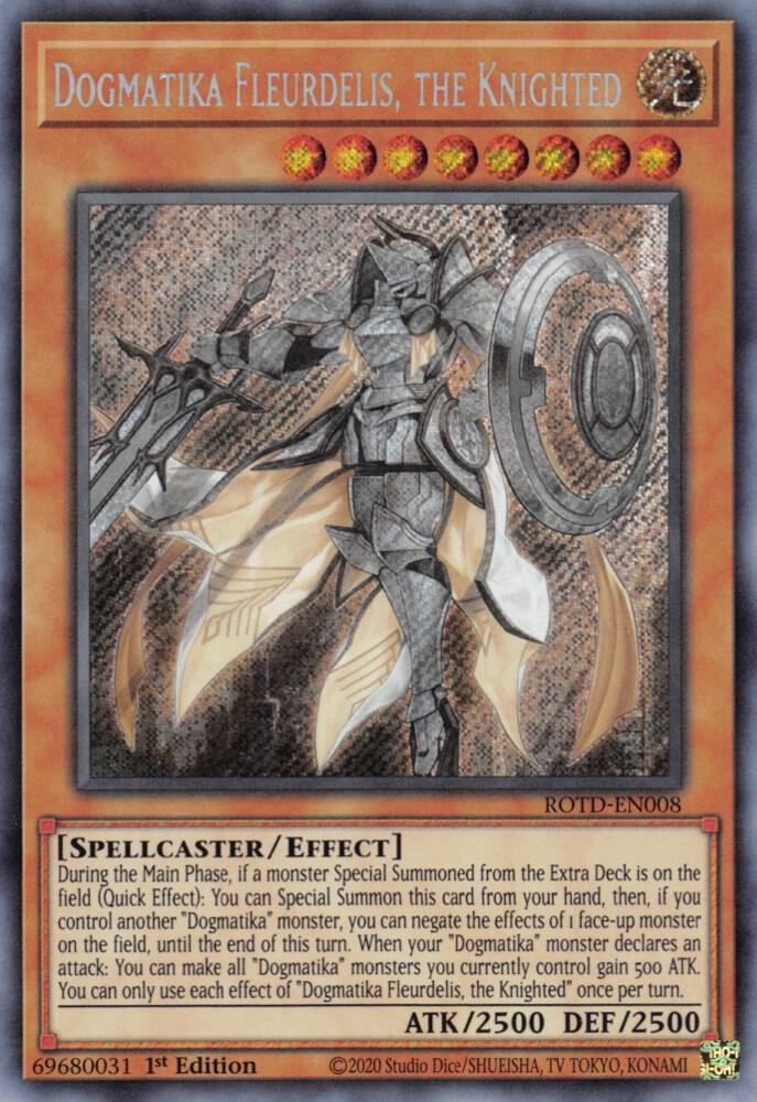 Dogmatika Fleurdelis, the Knighted ROTD-EN008 (Rise of the Duelist)  - 1st Edition