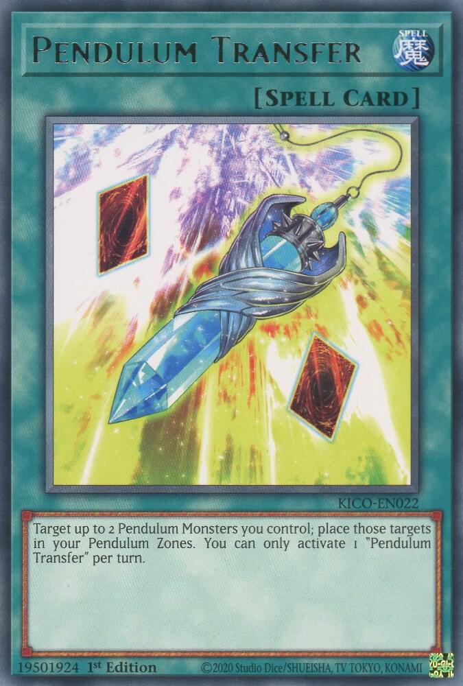 Pendulum Transfer KICO-EN022 (King's Court)  - 1st Edition