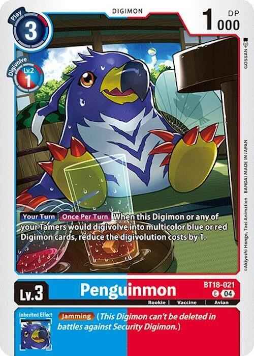 Penguinmon BT18-021 C (Release Special Booster 2.0)