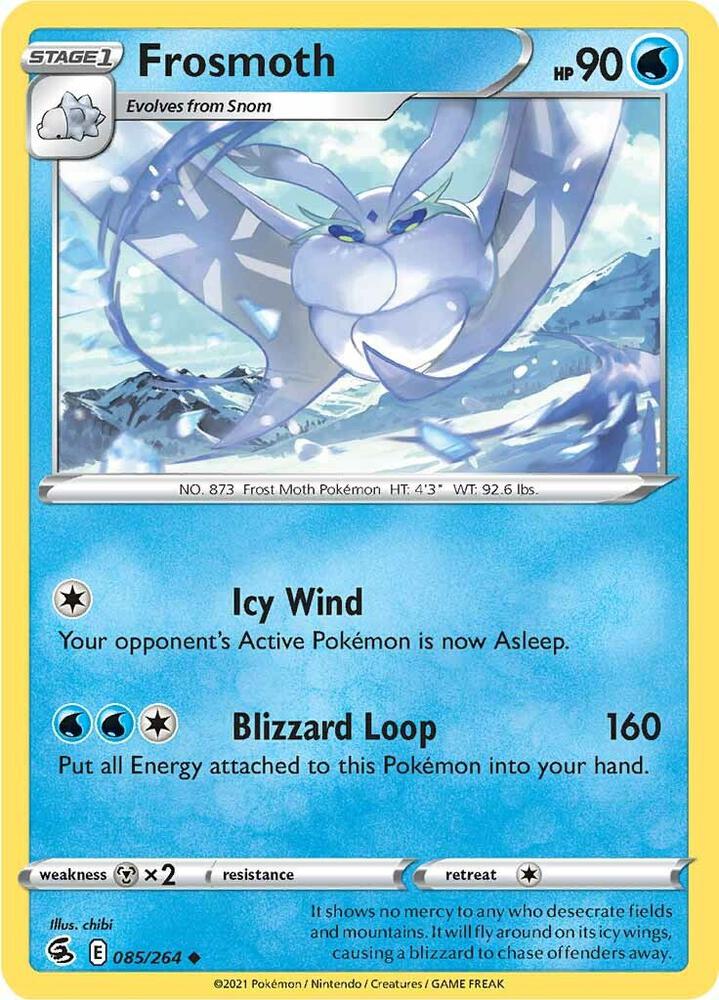 Frosmoth 085/264 (SWSH08: Fusion Strike) 