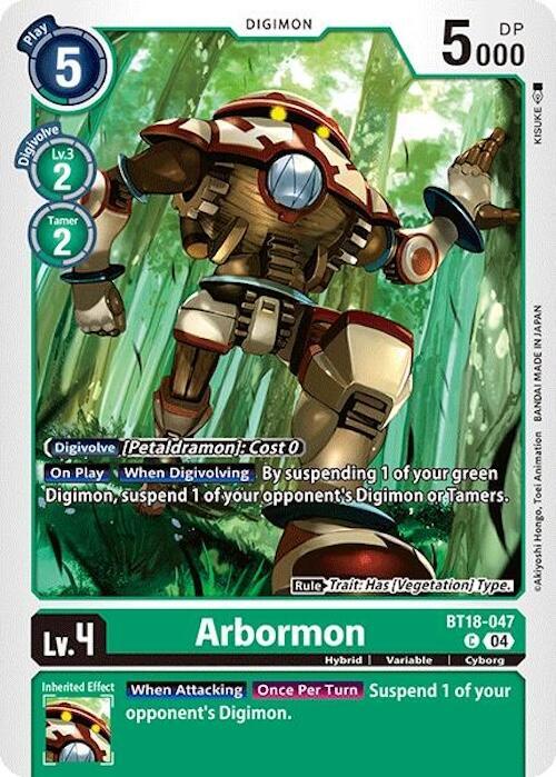 Arbormon BT18-047 C (Release Special Booster 2.0) 