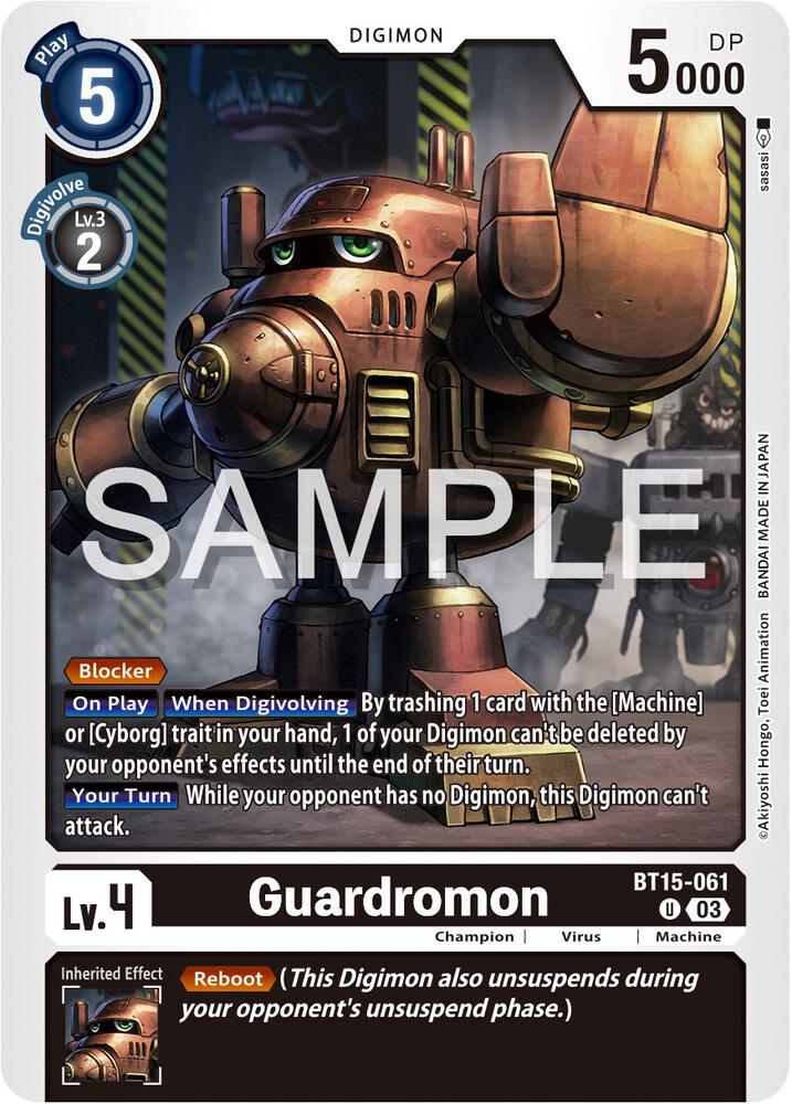 Guardromon BT15-061 U (Exceed Apocalypse) 