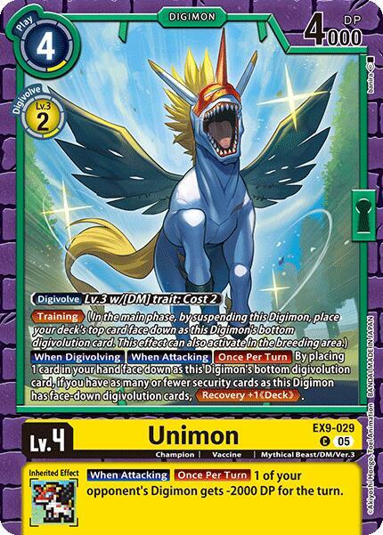 Unimon EX9-029 C (Versus Monsters) 
