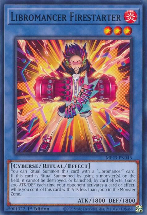 Libromancer Firestarter MP23-EN046 (25th Anniversary Tin: Dueling Heroes Mega Pack)  - 1st Edition