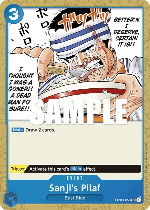 Sanji's Pilaf OP03-056 (Pillars of Strength) 