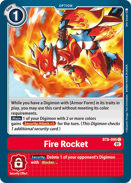 Fire Rocket [BT8-095] [New Awakening]