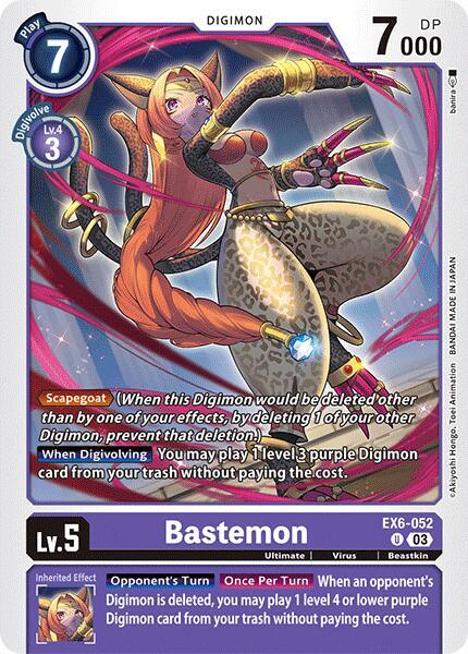 Bastemon EX6-052 U (Infernal Ascension) 