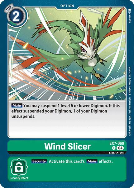 Wind Slicer EX7-069 C (Digimon LIBERATOR) 