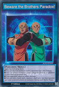Beware the Brothers Paradox SGX2-ENS09 (Speed Duel GX: Midterm Paradox)  - 1st Edition