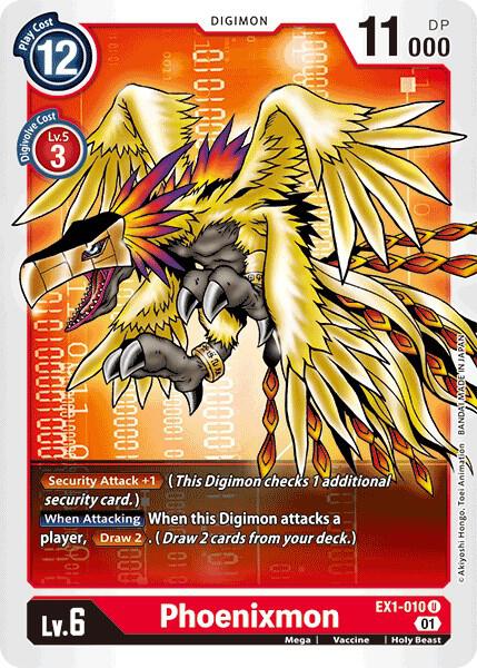 Phoenixmon EX1-010 U (Classic Collection) 