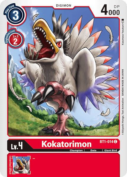Kokatorimon BT1-014 C (Release Special Booster 1.0) 