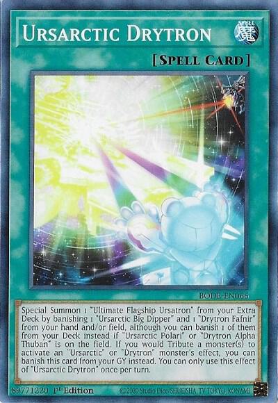 Ursarctic Drytron BODE-EN066 (Burst of Destiny)  - 1st Edition