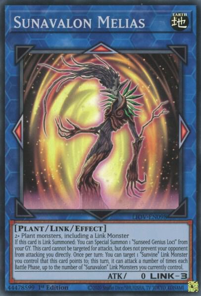 Sunavalon Melias LIOV-EN098 (Lightning Overdrive)  - 1st Edition