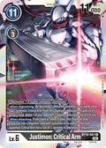 Justimon Critical Arm BT10-067 R (Xros Encounter)  - Foil