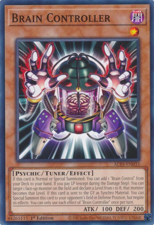 Brain Controller ALIN-EN033 (Alliance Insight)  - 1st Edition