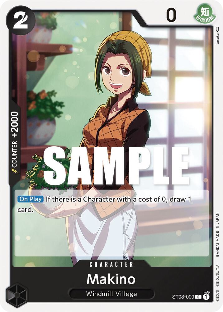 Makino ST08-009 (Starter Deck 8: Monkey.D.Luffy) 