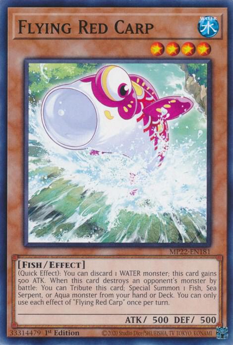 Flying Red Carp MP22-EN181 (2022 Tin of the Pharaoh's Gods)  - 1st Edition