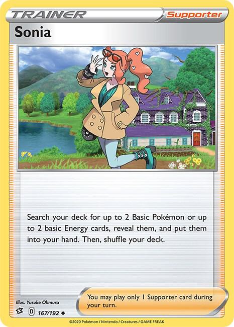 Sonia 167/192 (SWSH02: Rebel Clash) 