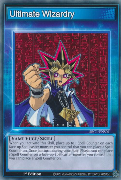Ultimate Wizardry SBC1-ENS01 (Speed Duel: Streets of Battle City)  - 1st Edition