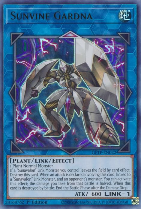 Sunvine Gardna GFTP-EN022 (Ghosts From the Past)  - 1st Edition