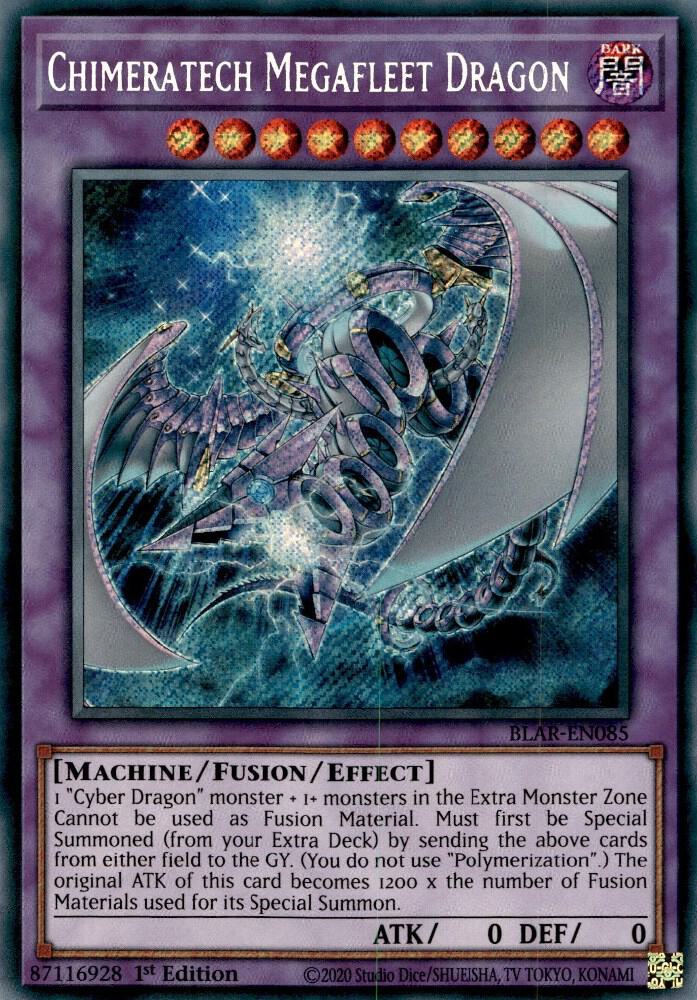 Chimeratech Megafleet Dragon BLAR-EN085 (Battles of Legend: Armageddon)  - 1st Edition