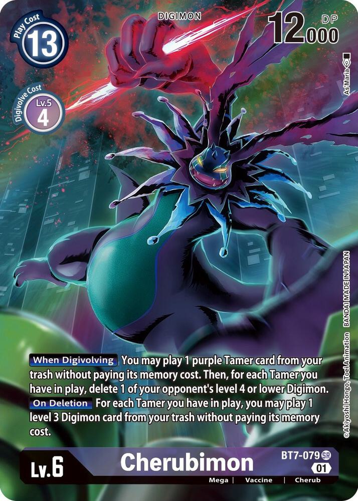 Cherubimon Alternate Art BT7-079 SR (Next Adventure)  - Foil