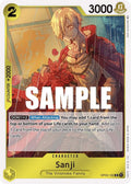 Sanji OP03-102 (Pillars of Strength)  - Foil