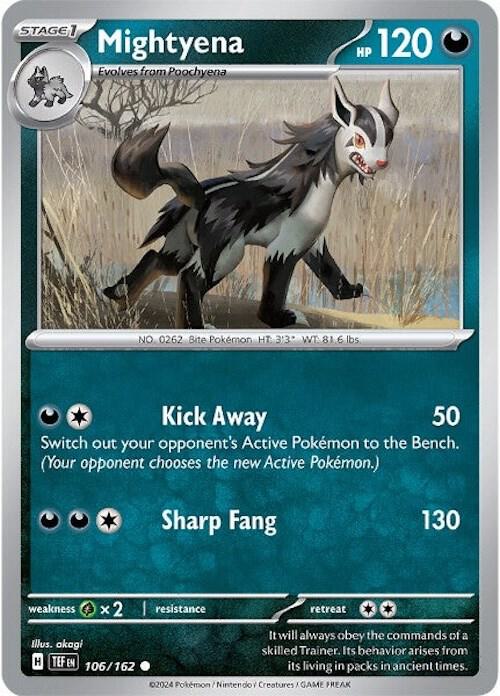 Mightyena 106/162 (SV05: Temporal Forces) 