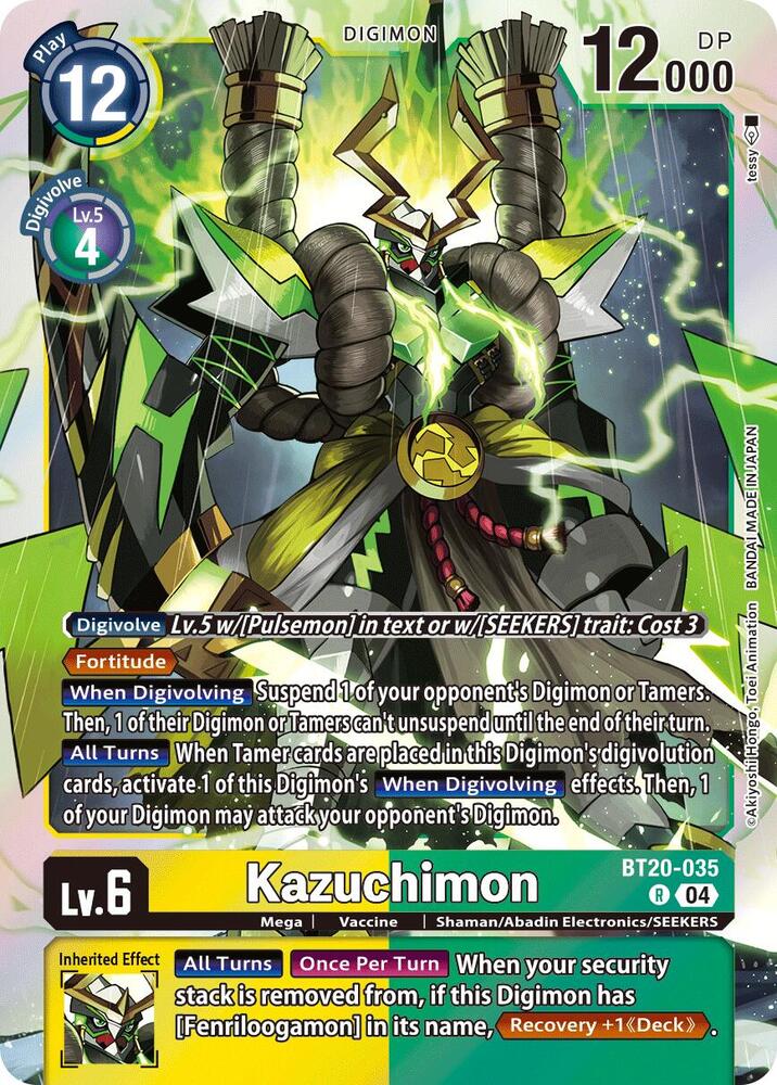 Kazuchimon BT20-035 R (Release Special Booster 2.5)  - Foil