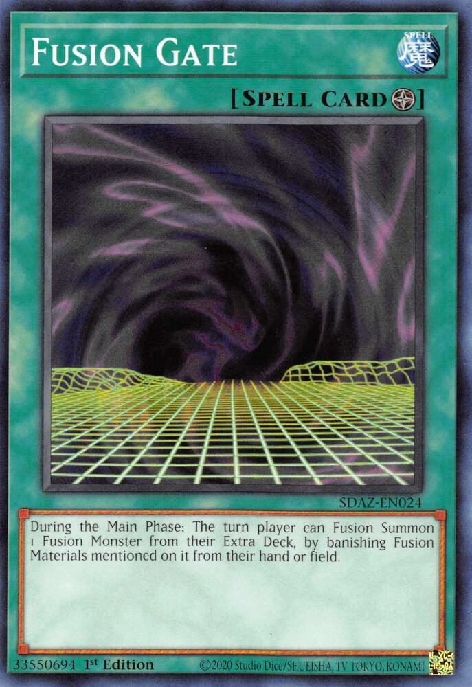 Fusion Gate SDAZ-EN024 (Structure Deck: Albaz Strike)  - 1st Edition
