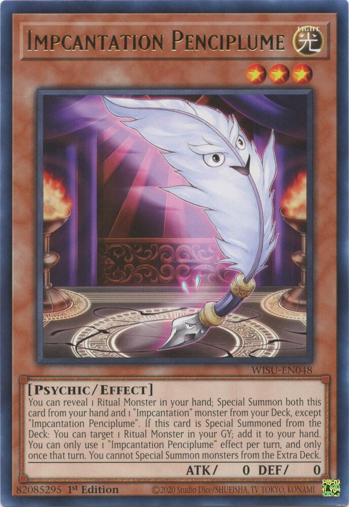Impcantation Penciplume WISU-EN048 (Wild Survivors)  - 1st Edition